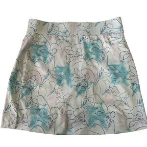 Pebble Beach Performance - Golf/Athletic Skort - NWOT -Small -White/Blue/Pink